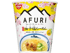 THE NOODLE TOKYO AFURI 春限定 柚子塩らーめん 淡麗 カップ93g