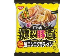 日清食品 爆裂豚道 強ニンニク醤油ラーメン 商品写真