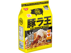 日清食品 豚ラ王 アブラ、ニンニク、ショウユ