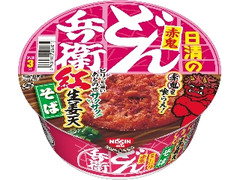 日清食品 日清のどん兵衛 赤鬼紅生姜天そば カップ91g