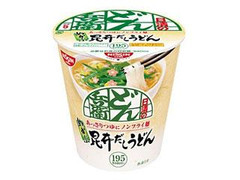 日清食品 どん兵衛ノンフライ めかぶ昆布だしうどん 商品写真