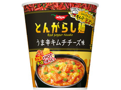 日清食品 とんがらし麺 うま辛キムチチーズ味 商品写真