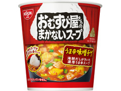 日清食品 おむすび屋さんのまかないスープ うま辛味噌チゲ 商品写真