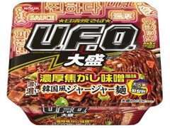 日清食品 日清焼そばU.F.O.大盛 濃い濃い韓国風ジャージャー麺 商品写真