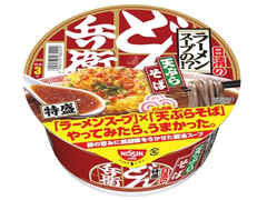 日清食品 日清のどん兵衛 特盛 ラーメンスープの！？ 天ぷらそば 商品写真