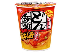 日清食品 どん兵衛 たて型ビッグ 旨辛豚キムチうどん 商品写真