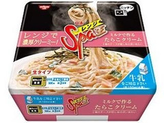 日清食品 レンジSpa王 ミルクで作るたらこクリーム 商品写真