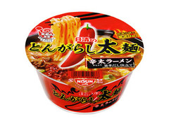 日清食品 とんがらし太麺 辛太ラーメン 商品写真