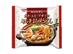 日清食品 冷凍 GooTa カキ・エビ・アサリのキムチ鍋焼うどん 商品写真