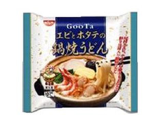 日清食品 冷凍 GooTa エビとホタテの鍋焼うどん 商品写真