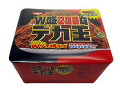 日清食品 W盛200Gデカ王 Wソース焼そば 商品写真