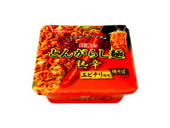 日清食品 とんがらし麺 熟辛エビチリ風味焼そば 商品写真