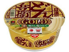 日清食品 どん兵衛 GOLD 金の鶏だし塩うどん 商品写真