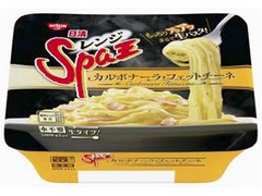 日清食品 レンジSpa王 カルボナーラ フェットチーネ 商品写真