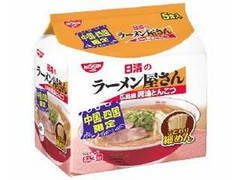 日清食品 日清のラーメン屋さん 中国・四国限定 醤油とんこつ 5食 商品写真