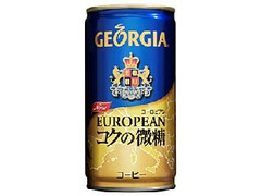 ジョージア ヨーロピアン コクの微糖 缶190g