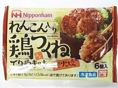 日本ハム れんこん入り鶏つくね てりやき味 6個入