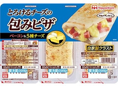 ニッポンハム チルドベーカリー 包みピザ ベーコン＆5種チーズ 商品写真