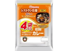 レストラン仕様カレー 甘口 袋170g×4