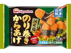 ニッポンハム 国産鶏のり巻きからあげ 商品写真