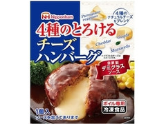 ニッポンハム 4種のとろけるチーズハンバーグ 商品写真
