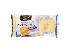 ニッポンハム ソフトベーグル ハム＆チーズ 商品写真