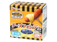 ニッポンハム シャウエッセンにピッタリ！！チーズフォンデュ