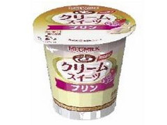 雪印メグミルク クリームスイーツ プリン いちごクリーム 商品写真