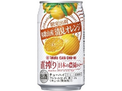 タカラ CANチューハイ 直搾り 日本の農園から 和歌山産清見オレンジ 缶350ml