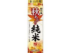 タカラ 松竹梅 秋あがり 純米 パック1.8L