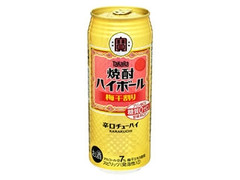 タカラ 焼酎ハイボール 梅干割り 商品写真