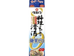 料理のための清酒 糖質ゼロ パック1.8L