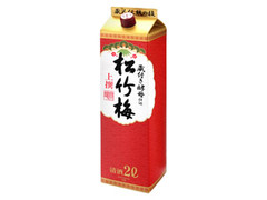 松竹梅 上撰 蔵付き酵母仕込 パック2L