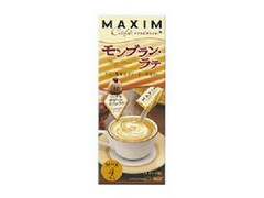 マキシム カフェメニュー モンブラン・ラテ 商品写真