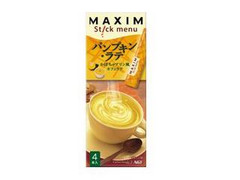 マキシム スティックメニュー パンプキン・ラテ 箱14g×4