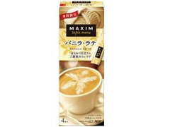 マキシム スティックメニュー バニラ・ラテ 箱13.5g×4