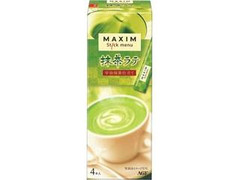 マキシム スティックメニュー 抹茶ラテ 箱15g×4