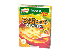 カップスープ つぶたっぷりコーンクリーム 箱17.2g×4