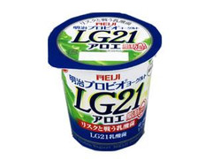 プロビオヨーグルトLG21 アロエ脂肪0 パック112g