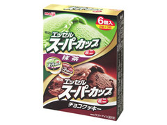 エッセルスーパーカップミニ 抹茶・チョコクッキー 箱90ml×6