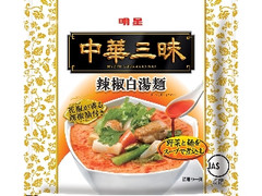 明星 中華三昧 辣椒白湯麺 袋102g