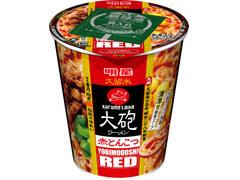 明星食品 大砲ラーメン 赤とんこつ 商品写真