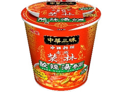 明星食品 中華三昧 赤坂榮林 酸辣湯春雨 カップ29g