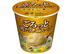 明星食品 ごろっと鶏だんごスープ 濃厚鶏白湯味 カップ24g