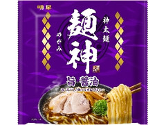 明星食品 麺神 神太麺×旨 醤油 袋117g
