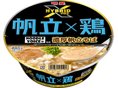 明星食品 HYBRID X 帆立×鶏 NOODLE VOICE 濃厚帆立そば 商品写真