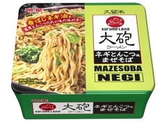 明星食品 大砲ラーメン ネギとんこつ味まぜそば 商品写真