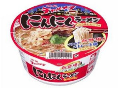 明星 チャルメラ にんにくラーメン しょうゆとんこつ味 カップ84g