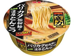 明星 ラーメンの底力 バリカタ極細麺と濃厚とんこつ カップ103g