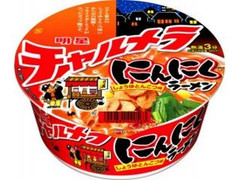 明星 チャルメラ にんにくラーメン しょうゆとんこつ味 カップ84g